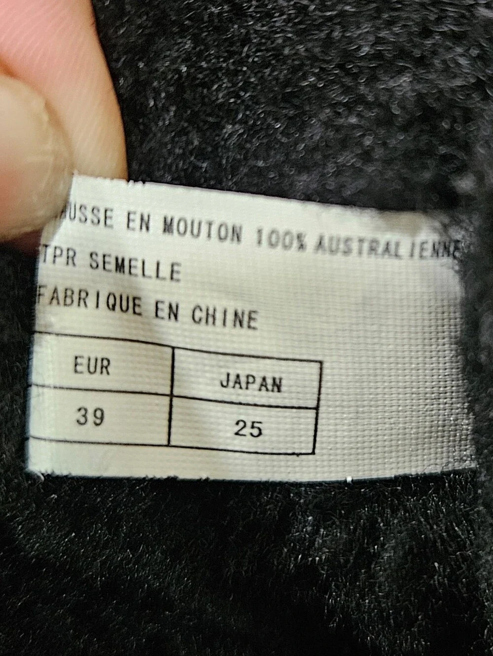 Emu Australia Womens Boots 8 Sheepskin Suede Shearling Lined Tall Mid Calf Black